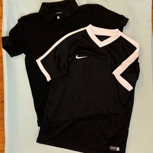 Boys Black Nike Soccer Shirt ⚽️